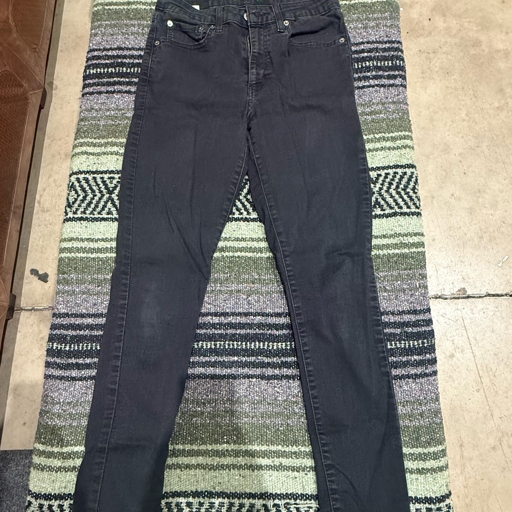 Levi's 721 Women's Dark Gray Skinny Jeans 30x28
